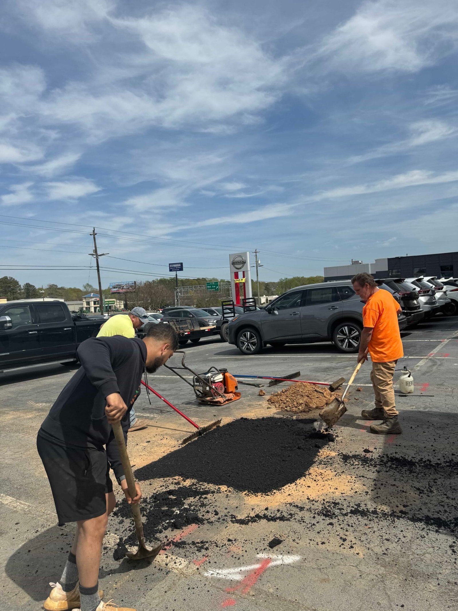 View of Paving Repairs Atlanta | Concrete & Driveway Experts