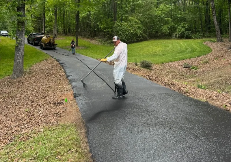 Sealcoating A Driveway