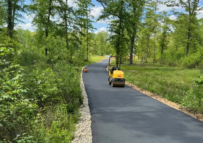New Asphalt Driveway In Goergia