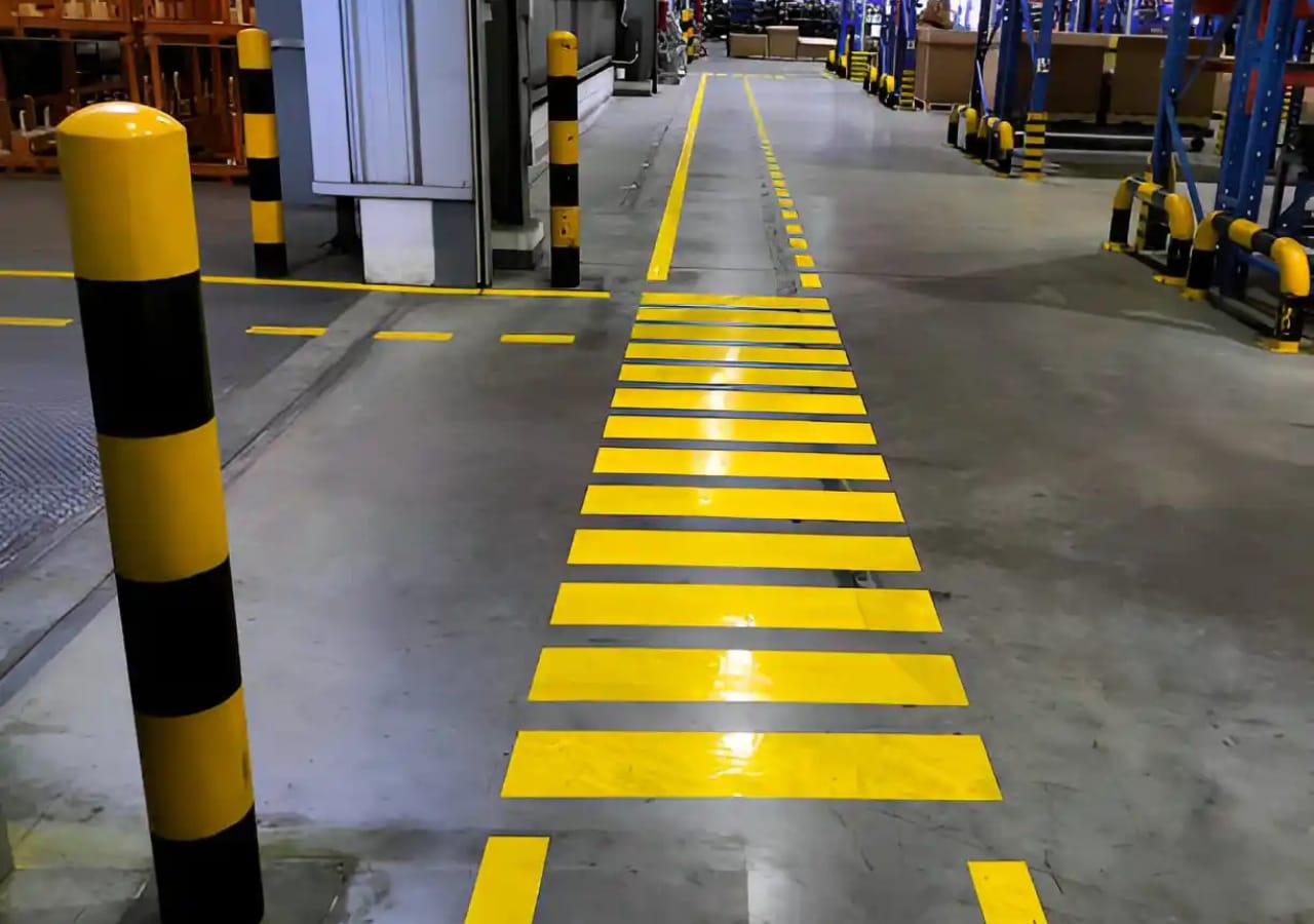 Warehouse Striping Fayetteville