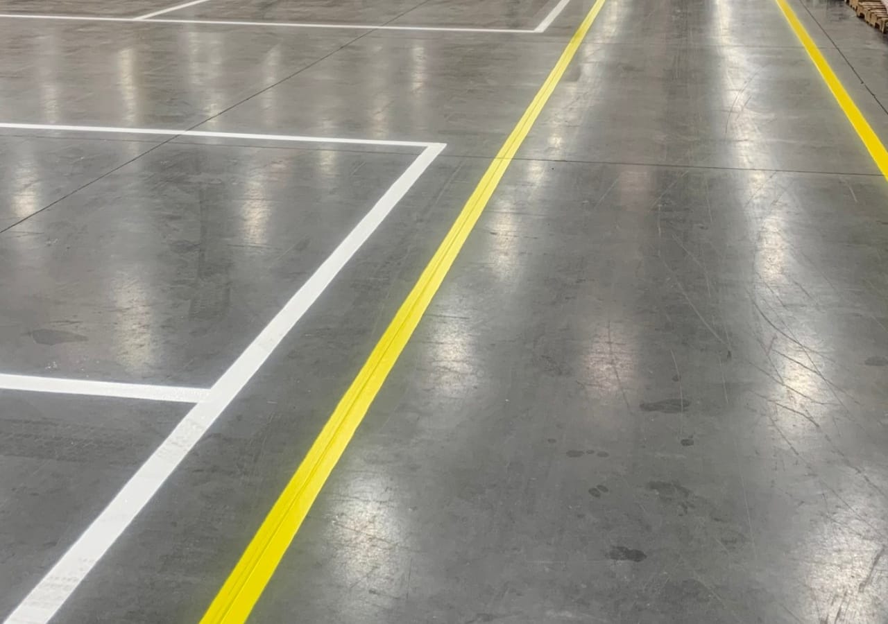 Warehouse Striping Fayetteville