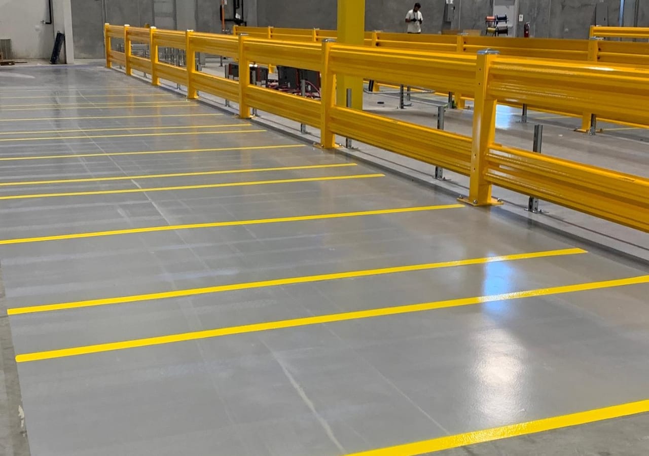 Warehouse Striping Fayetteville